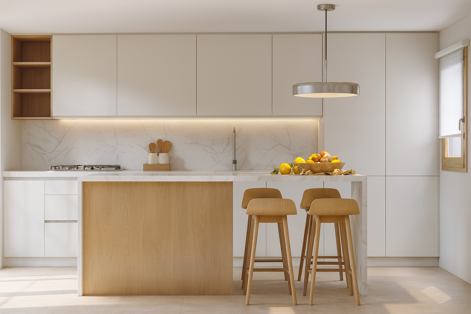 Reforma integral de cuina a Barcelona amb acabats de qualitat